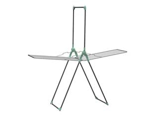 STENDIBIANCHERIA  TITANO CON PORTA ABITI ACCIAIO VERNICIATO MT.30  cm.210x69x192h.    COLOMBO