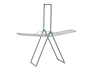 STENDIBIANCHERIA  TITANO CON PORTA ABITI ACCIAIO VERNICIATO MT.30  cm.210x69x192h.    COLOMBO