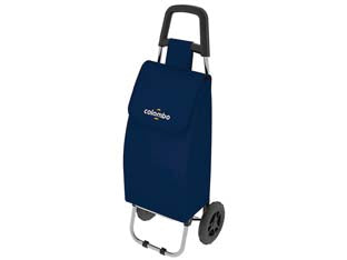 CARRELLO SPESA LT.40 ROLLY  blu    COLOMBO