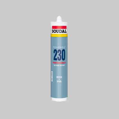 SILICONE NEUTRO PER SPECCHI SOUDAL 310 ml - Trasparente - SOUDAL