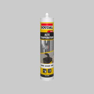 SILICONE ALTE TEMPERATURE SOUDAL 310 ml - Nero - SOUDAL