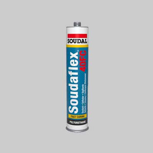 ADESIVO SIGILLANTE POLIURETANICO 'SOUDAFLEX 40FC' SOUDAL 300 ml - Nero - SOUDAL