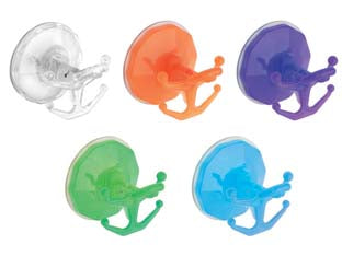 APPENDINO A VENTOSA BINGO- - portata max kg.3 - 12 pezzi GIMI