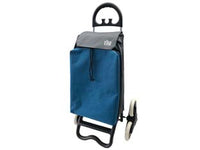 CARRELLO SPESA JULIE TRIS ALLUMINIO  cm.49x41x101h.    XTRA