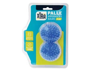 PALLE AMMORBIDENTI BUCATO- - conf. 2 pz. - cm.6,5 - 6 pezzi XTRA