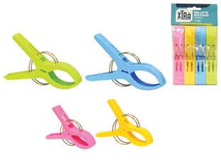 MOLLETTE MULTIUSO TOWEL IN POLIPROPILENE- - cm.15x2,7 in confezione da pz.4 - 10 blister XTRA