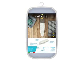 TELO ASSE DA STIRO DOPPIO STRATO CON ELASTICO E MOLLETTONE- - cm.140x50 - 2 pezzi COLOMBO