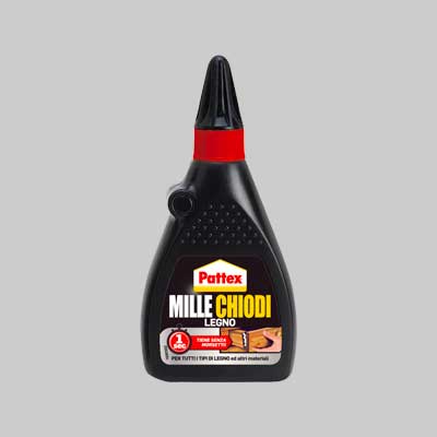 COLLA DI MONTAGGIO 'MILLECHIODI LEGNO' PATTEX 100 gr - PATTEX