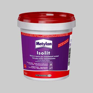 COLLA PER RIVESTIMENTI ISOLANTI 'ISOLIT' 925 gr - METYLAN