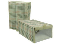 SCATOLA PER SCARPE CON FINESTRELLA IN TNT  cm.35x23x16h.    XTRA