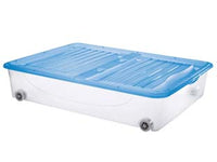 CONTENITORE DODO'S STOCKBOX CON COPERCHIO E RUOTE  cm.79x59x17,3h. lt.56    TONTARELLI