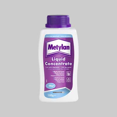 COLLA PER PARATI 'LIQUIDO CONCENTRATO' 500 gr - METYLAN