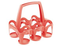 PORTABOTTIGLIE DRINKY PER 6 BOTTIGLIE LT.1 O LT.1,5- - cm.35,3x26,8x30,5h. - 6 pezzi TONTARELLI