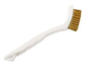 SPAZZOLA IN PLASTICA CON SETOLE IN RAME- - cm.20,5x2,3 - 6 pezzi XTRA