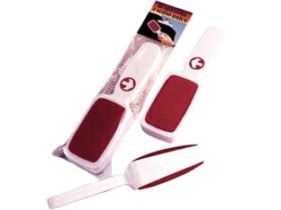 SPAZZOLA  IN VELLUTO A SENSO UNICO- - 2 superfici in velluto - 3 pezzi GENERALFIX