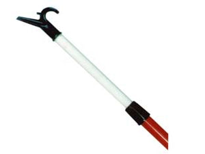 ASTA APPENDIABITI IN METALLO PLASTIFICATO ESTENSIBILE- - cm.64/130 ø mm.28 - 4 pezzi