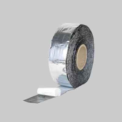 NASTRO ADESIVO BITUMINOSO CON ALLUMINIO mm100 x 10 mt - GEKO