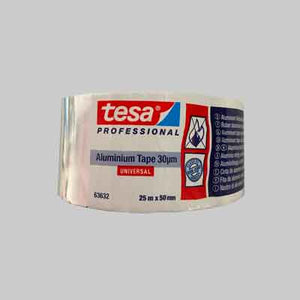 NASTRO ADESIVO IN ALLUMINIO TESA mm 50x50 mt