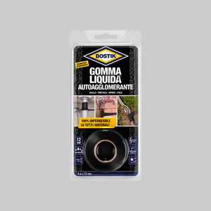 GOMMA LIQUIDA AUTOAGGLOMERANTE BOSTIK mm 25x3 mt - BOSTIK