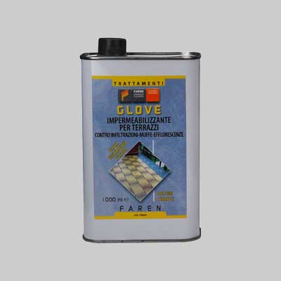 IMPERMEABILIZZANTE PER TERRAZZE 'GLOVE' 1 lt - FAREN