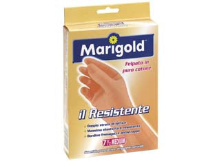 GUANTI DOMESTICI RESISTENTI MARIGOLD- - misura 6,5 - 12 pezzi VILEDA