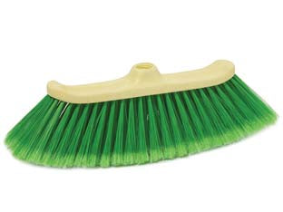 SCOPA DOMESTICA PAVONE IN PLASTICA- - cm.36x10x12h. - 10 pezzi