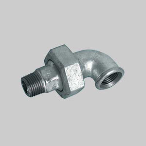 GOMITO A 90  ° M.F. CON BOCCHETTONE CONICO 11/4 - EO