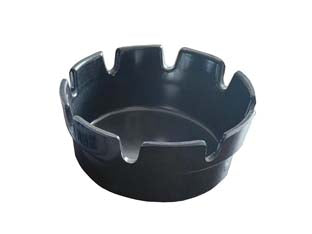 POSACENERE TORRE NERO- - cm.10,5X4,5 - 10 pezzi XTRA