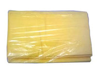 SACCO GIALLO LAVANDERIA- - cm.60+28x115 gr.150 - 50 pezzi CP