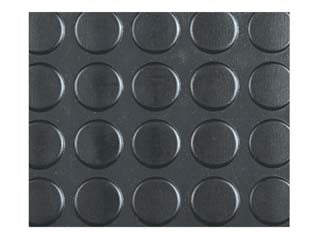 PAVIMENTO GOMMA NERO ROTOLO MT.10X1,2 SPESSORE MM.3 PESO KG.3,8 AL MQ - 12 mq