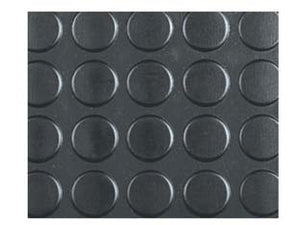 PAVIMENTO GOMMA NERO ROTOLO MT.10X1,2 SPESSORE MM.3 PESO KG.3,8 AL MQ - 12 mq