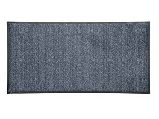 ZERBINO ASCIUGAPASSO RETTANGOLARE IN POLIESTERE GRIGIO  cm.40x60    XTRA