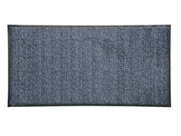 ZERBINO ASCIUGAPASSO RETTANGOLARE IN POLIESTERE GRIGIO  cm.120x180    XTRA