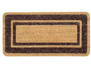 ZERBINO SUPER MARRONE SPESSORE MM.17  cm.33x70, spessore mm.17