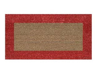 ZERBINO ECOCO ROSSO SPESSORE MM.18  cm.40x80, spessore mm.18