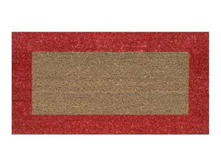ZERBINO ECOCO ROSSO SPESSORE MM.18  cm.60x120, spessore mm.18