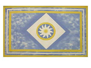 TAPPETINO ANTISCIVOLO RETTANGOLARE FANTASIA CELESTE  cm.80x50    XTRA