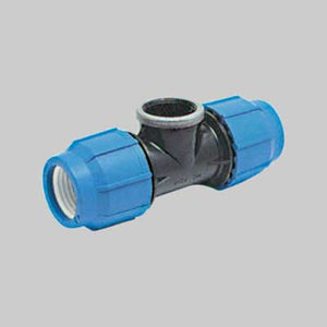 TEE A 90  ° CON DERIVAZIONE FEMMINA  EE ? 25x1/2x25 - UNIDELTA