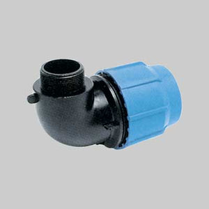 GOMITO A 90  ° CON DERIVAZIONE MASCHIO PP  EE ? 40x11/4 - UNIDELTA