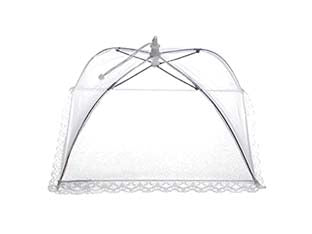 MOSCAIOLA A OMBRELLO COPRI PIATTO CM.35X35- - cm.35x35 - 6 pezzi METALTEX