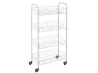 CARRELLO PISA 4 PIANI  cm.41X23X84    METALTEX