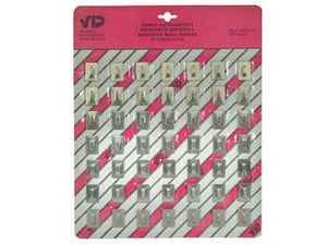 GANCIO MIDI LUSSO IN ACCIAIO INOX IN CARTELLA - 49 pezzi