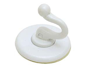 GANCI ADESIVI SMERALDO BIANCHI- - ø mm.36 - 20 pezzi