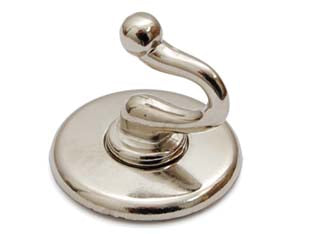 GANCI ADESIVI SMERALDO CROMO- - ø mm.36 - 20 pezzi