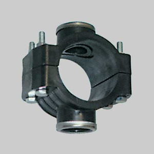 PRESA A STAFFA DOPPIA PP Ø 63x11/2 - UNIDELTA