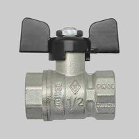 VALVOLA A SFERA F.F. A FARFALLA 1/2 - TIEMME