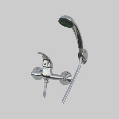 MISCELATORE MONOCOMANDO ESTERNO DOCCIA Cromo