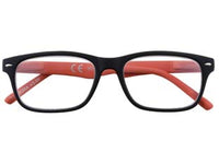 OCCHIALE LETTURA MONTATURA POLICARBONATO NERO/ROSSO B3  diottrie +2,0  31ZB3ORA200    ZIPPO