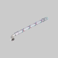 FLESSIBILE ANTIVIBRANTE CON CURVA 60 cm - M 1 x F 1