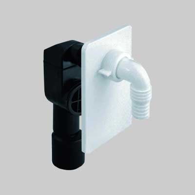 SIFONE AD INCASSO PER LAVATRICE Ø 40/50 mm